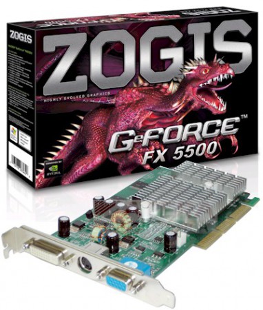 Placa de Video Zogis FX 5500